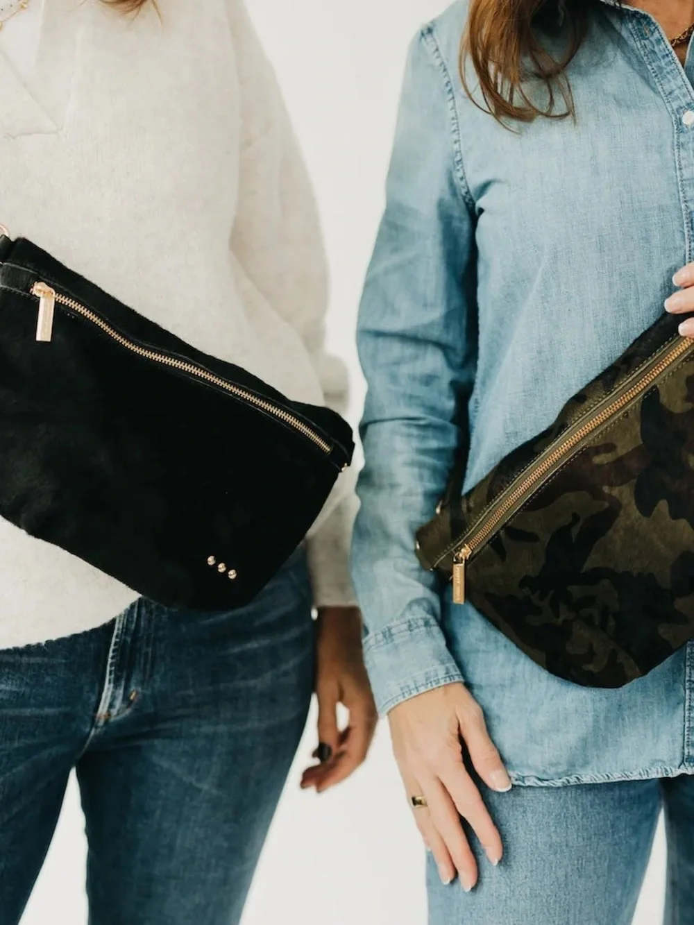Pretty Simple Hair On Hyde Westlyn Bum Bag High Quality Adjustable Strap Black